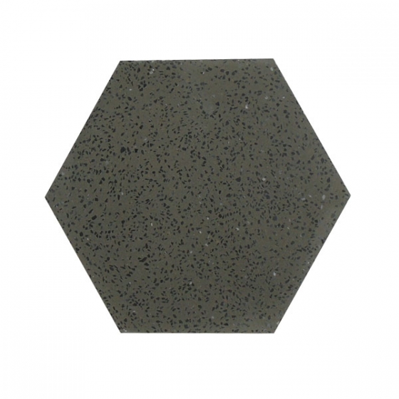 Bông Terrazzo lục giác trơn TH2-S6.8